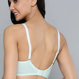 Mast & Harbour Sea Green Solid Non-Wired Non Padded Everyday Bra MNH-BRA-DRMS-120A image 4