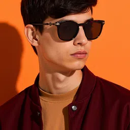Lenskart Studio Unisex Square Sunglasses with Polarised and UV Protected Lens 232719 image 3