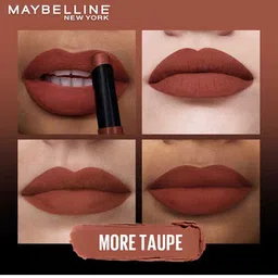 Maybelline New York Color Sensational Ultimattes Lipstick - 799 More Taupe - 1.7g image 4