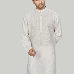 Authentics Men Yoke Design Flared Sleeves Thread Work Kurta-picture-53