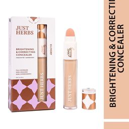 Just Herbs 360 Beauty Full Coverage Brightening & Correcting Liquid Concealer - 6 ml Ivory 03-10