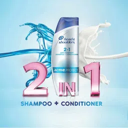 Head & Shoulders 2 in 1 Active Protect Anti Dandruff Shampoo + Conditioner-180 ml image 3