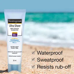 Neutrogena Set of 2 UltraSheer Dry Touch SPF 50+ Sunblock 88 ml Each image 4