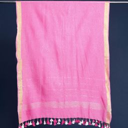 Taavi Sequinned Dupatta with Tassels image 4