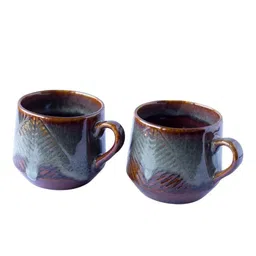 Rare Planet White Solid Ceramic Glossy Core Set of Cups and Mugs image 2