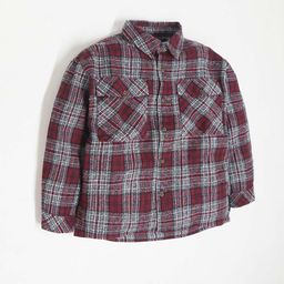 Cherry Crumble Kids Tartan Checked Pure Cotton Casual Shirt-image-55