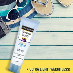 Neutrogena Set of 2 UltraSheer Dry Touch SPF 50+ Sunblock 88 ml Each image 2