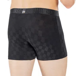 DAMENSCH Men Unreal Cosmos Textured Breathable Trunk TK1085-VELBLK image 3