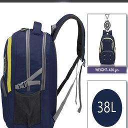 Provogue Unisex Backpack with Compression Straps image 4