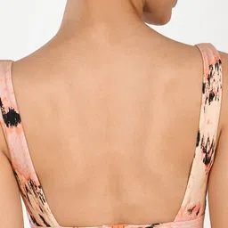 Gymshark Abstract Print Workout Bra - Full Coverage Lightly Padded image 5
