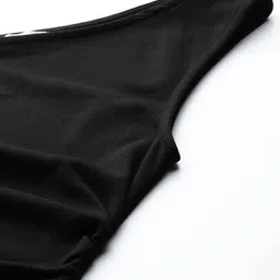 MANGO One Shoulder Ruched Effect Fitted Top with Side Slits image 5
