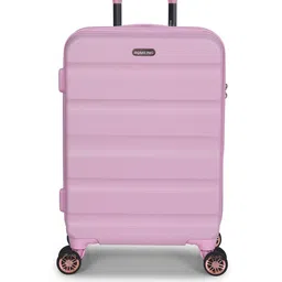 ROMEING Venice Pink Textured Hard-Sided Polycarbonate Cabin Trolley Suitcase-42