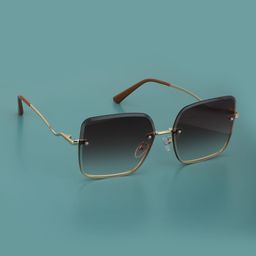 Carlton London Women UV Protected Lens Oversized Sunglasses-46