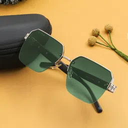 Ted Smith Square Sunglasses with Polarised and UV Protected Lens CARMA_C6-19