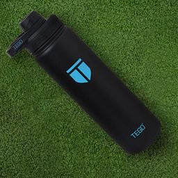 TEGO Unisex Black Solid Rapid Vaccum Sealed Stainless Steel Water Bottle-image-14