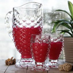 cdi Fish Glass (Set of 7) Water Jug with Glass-picture-18