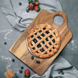 metalsmith Medium Acacia Chopping Board (Brown)-picture-11