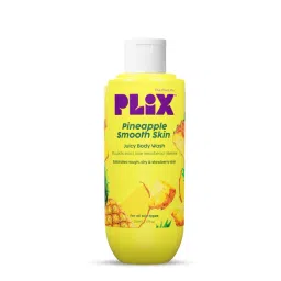Plix Pineapple 5% Lactic Acid Body Wash Exfoliates Dry, Rough & Strawberry Skin With Deep Cleansing-picture-6