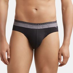 Jockey Men Black Solid Briefs US59-0105-picture-49