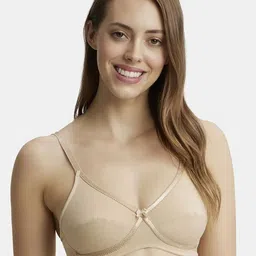 Jockey Wirefree Non Padded Cotton Medium Coverage Cross Over Everyday Bra-1242-14