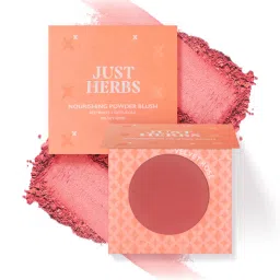 Just Herbs Nourishing Powder Blush, Velvet Rose – Skin-Loving & Smooth Blend Finish-picture-36
