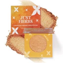 Just Herbs Lumi-Glow Pressed Highlighter, The Sun – Shimmer Finish & Ayurvedic Touch-picture-39