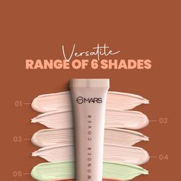 MARS Wonder Cover Full Coverage Long Lasting Liquid Concealer - 12ml - 04 image 3