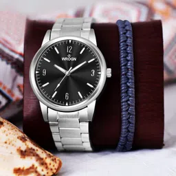WROGN Men Watch Gift Set WRNWJ Set-06-58