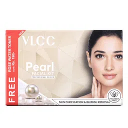VLCC Pearl Facial Kit - 300g + FREE Rose Water Toner - 100ml-4