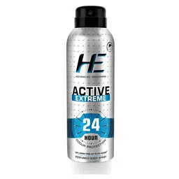 HE Men Active Extreme Perfumed Body Spray Deodorant - 100g-4