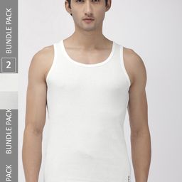 Levis Pack of 2 Smartskin Technology Pure Cotton Vests with Tag Free Comfort-012-image-23