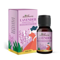 Satthwa Lavender Essential Oil for Healthy Hair, Skin & Sleep - 15ml-picture-3