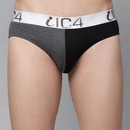 IC4 Men Pack Of 2 Colourblocked Knitted Basic Briefs 0W-G332P2-picture-13