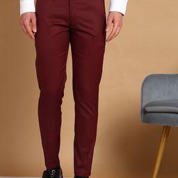 FUBAR Men Comfort Mid-Rise Easy Wash Cotton Trousers-picture-40