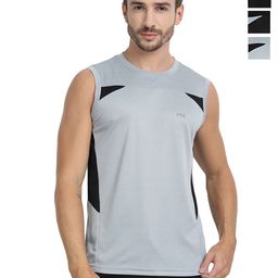 FTX Pack Of 4 Colourblocked Round Neck Gym Vests 709-1_709-2_709-4_709-15-S-picture-21