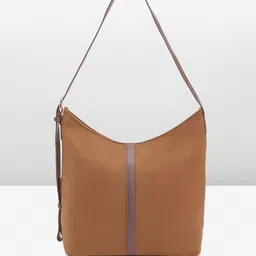 Mast & Harbour Women Suede Half Moon Shoulder Bag-57