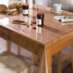 CASA-NEST Transparent Rectangle 4-Seater Table Cover-41