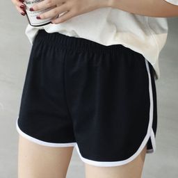 BAESD Women Mid-Rise Rapid-Dry Pure Cotton Hot Pants-picture-33