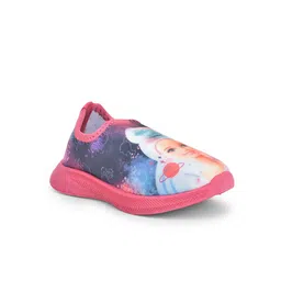 toothless Girls Pink Barbie Printed Slip-On Sneakers-image-58