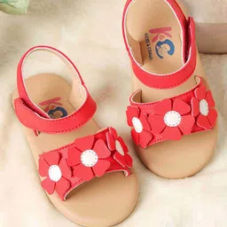 KICKS & CRAWL Girls Petal Pretties Open Toe Flats-picture-37