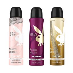 Playboy Women Set of 3 Body Spray 150 ml Each-16