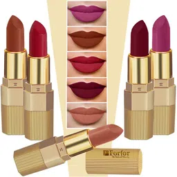FORFOR Xpression Set Of 5 Long Lasting Stick Matte Lipsticks - 301 - 302 - 303 - 306 - 307-49