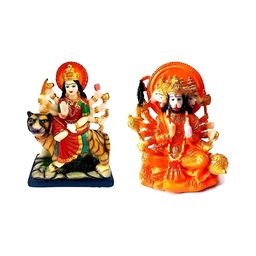 krishnagallery1 Orange & Red Religious Idol Showpiece-34