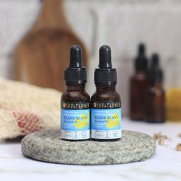 Soulflower Set of 2 Ylang Ylang Essential Oils 15 ml Each-image-0