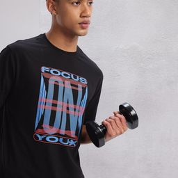 HRX by Hrithik Roshan Printed Training T-shirt-image-54