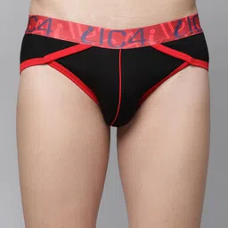 IC4 Men Pack of 2 Assorted Solid Briefs 0BR-BRB249P2-53