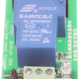 1 Channel Relay Module, 30A with Optocoupler, Isolation 24V Supports, High and Low Triger image 4