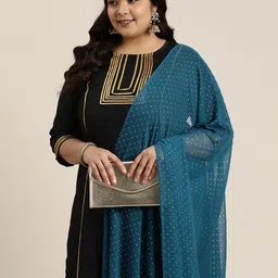 Sztori Ethnic Motifs Embroidered Dupatta-picture-33