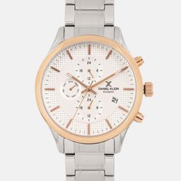 Daniel Klein Men Cream-Colored Analogue Watch DK11959-5-image-33