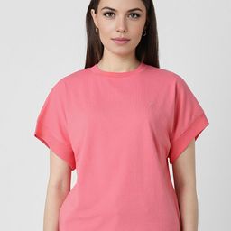 Van Heusen Woman Round Neck Extended Sleeves T-shirt-picture-11